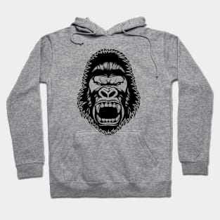 Gorilla head Hoodie